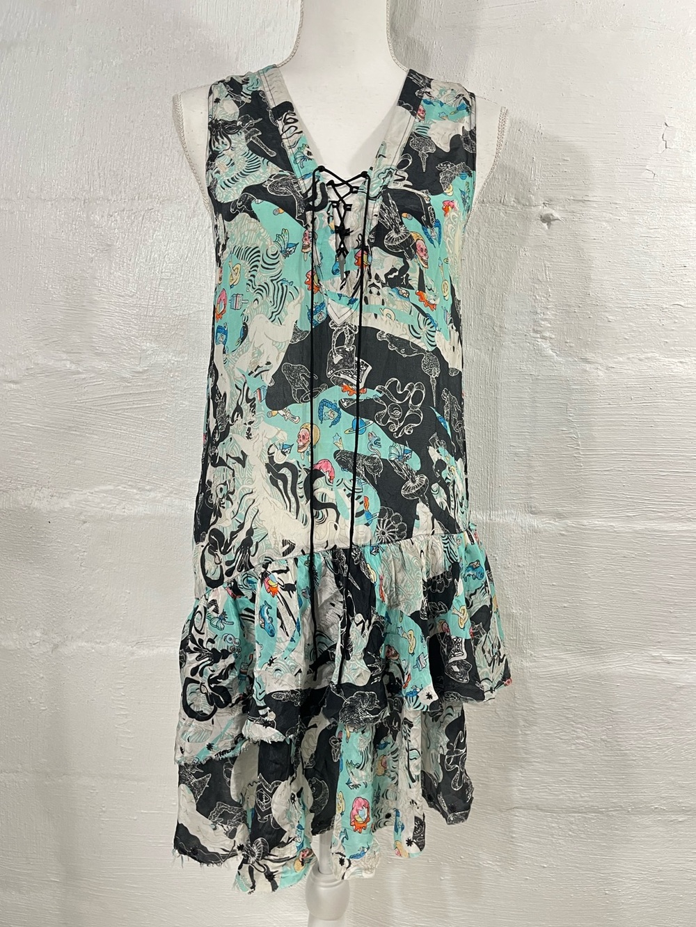 ZADIG & VOLTAIRE RORY ORINT DRESS - Picture 7 of 16